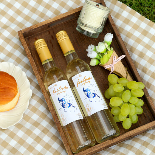 
Sweet white wine 8 degrees women's slightly intoxicated 500ml*2 bottles