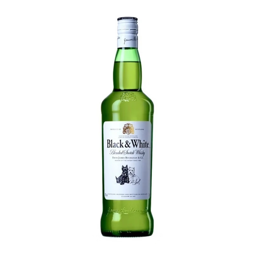 黑白狗苏格兰原装进口威士忌 洋酒烈酒700ml 帝亚吉欧行货 黑白狗威士忌700mL*2瓶
