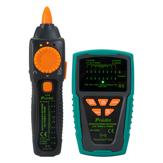 Pro'skit MT-7029N-C POE LINE Hunter Anterference Audio Network Signal On Thone Tephone Line Tester Установите MT-7029N-C