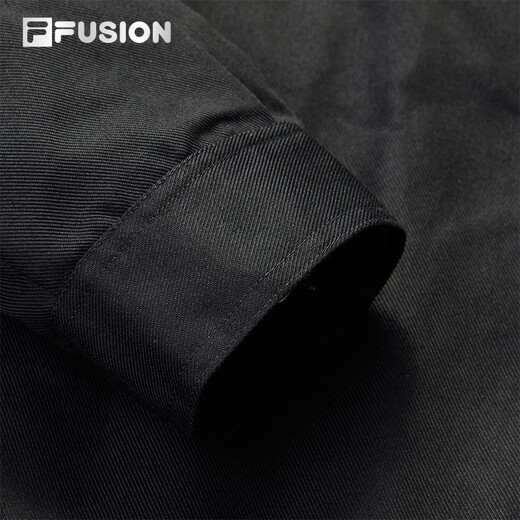 FILA FUSION Fila trendy brand work jacket men's 2025 autumn retro lapel Michigan jacket