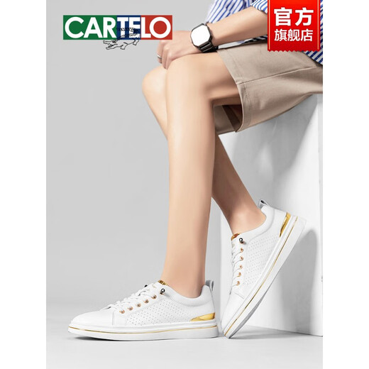 Katile Crocodile Casual Schuhe für Männer im Sommer atmungsaktiven Leder ein Fuß weiße Schuhe für Männer Weiche Sohle hohle Männerschuhe schwarz hohl atmungsaktiv-6630t 40 Standard Sportschuhe Größe Größe
