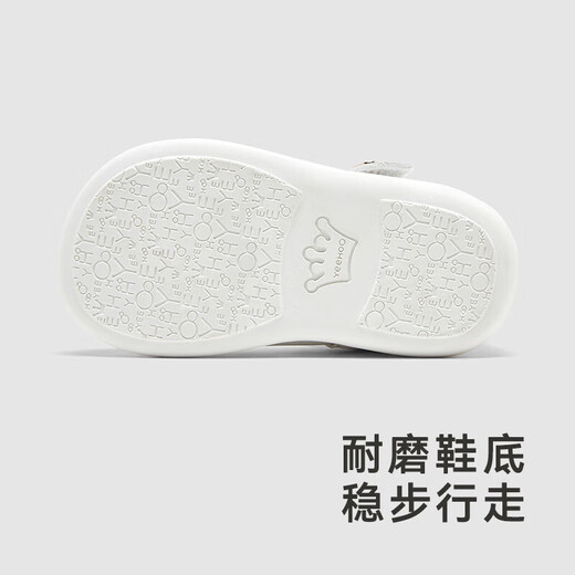 YEEHOO baby sandals summer breathable white shoes baby girl sandals