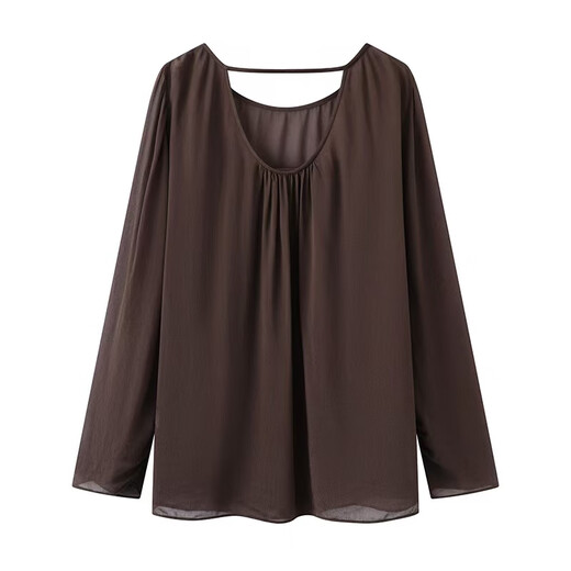 Viainos Klavier [gleicher Stil im Einkaufszentrum] Ainos 2025 Sommerhemd-Suspender Weste Anzug für Frauen 5012 Kakao Brown M 109-115jin [Jin ist 0,5 kg]