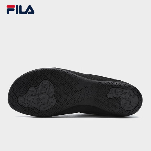 
FILA official men's shoes and sneakers 2025 autumn new colored stone shoes thin sole shoes casual shoes training shoes black/wrought iron grey-BF 42