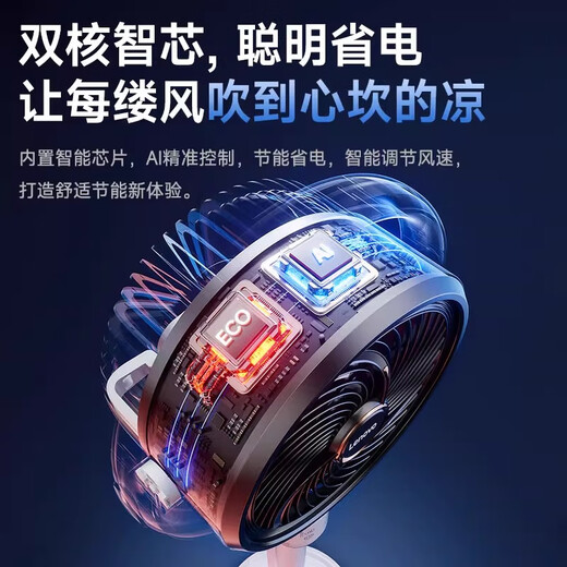 NIYEVN Dominant Humidification Spray丨Cold Wind Patented Electric Fan Cooling Floor Fan Home Air Conditioning Fan Silent Bedroom Ultra-Silent First-Class Energy Efficiency Air Circulation Fan Remote Control Heavy AI Tracking Frequency Cooling-Atomized Cooling-16 Seconds 2025 New Model丨National Patent丨AI Whole House Large Area Instant Cooling