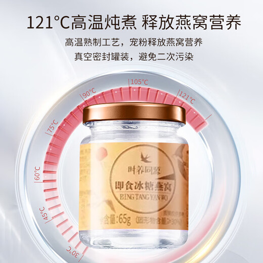 同仁堂（TRT）即食冰糖燕窝燕窝礼盒孕妇滋补营养品520g礼品高端送人