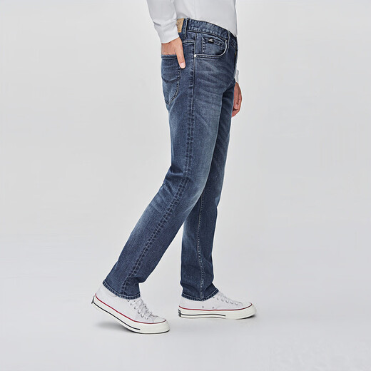 Lee25 Frühherbst neu 723 Slim Mid-T-T-T-Mid-T-T-T-Fünf-BAG-Dunkelblau-Jeans dunkelblau 32