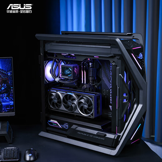 ASUS ROG RTX5090 graphics card 9800X3D/9950X3D ROG family bucket 5090 console game special subsidy diy assembly computer desktop complete host R9 9950X3D+RTX5090 | eight