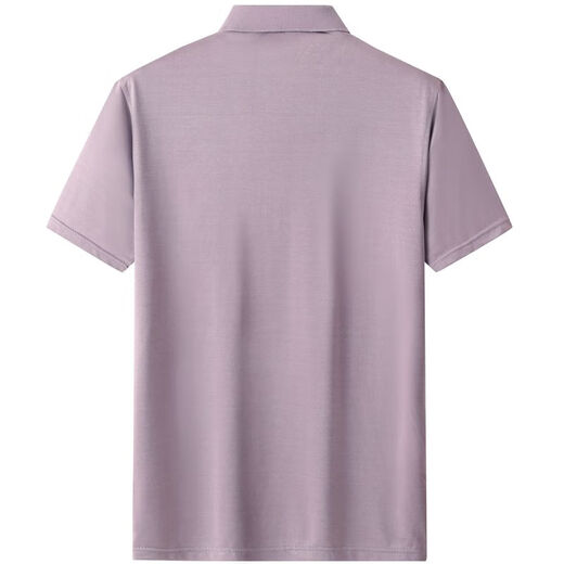 
LA HaiLan Home (HLA) same style) Middle-aged dad short-sleeved T-shirt for summer new summer clothes for middle-aged and elderly men Navy blue_9901_[Real pocket] M 48-165-