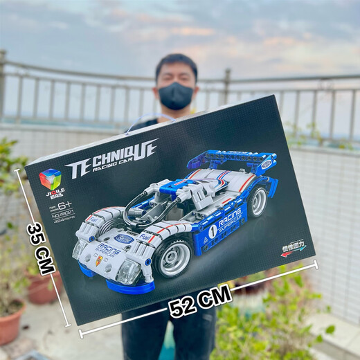 
Compatible with small particle building blocks, racing aircraft, high-difficulty assembly building blocks, racing model, toys, big gift box, 1098 mecha dragon god building blocks [380PCS]