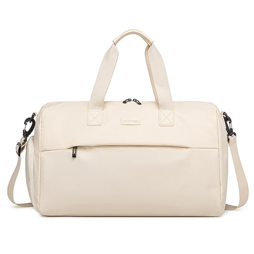 新款旅行包男干湿分离运动健身包短途出差旅游手提女行李包单肩包 黑色 均码