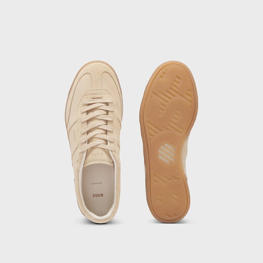 Hugo Boss Black Suede à lacets Sneakers avec les détails du logo 50536645_250 35