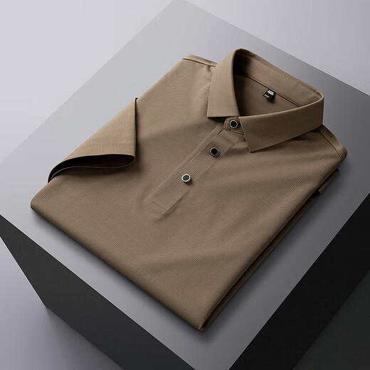Sept Wolf [multicolores en option] Nouveau polo sans marque pour hommes, T-shirt masculin à manches courtes à manches courtes et à manches courtes DT9905 L (90-120JIN [Jin est égal à 0,5 kg])).