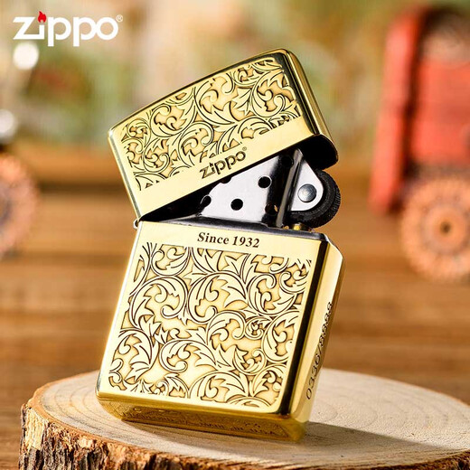ZIPPO Zhibao lighter Double-sided Tangcao logo zpoo windproof zppo kerosene lighter Double-sided Tangcao logo (stand-alone oil-free) DY9902DK