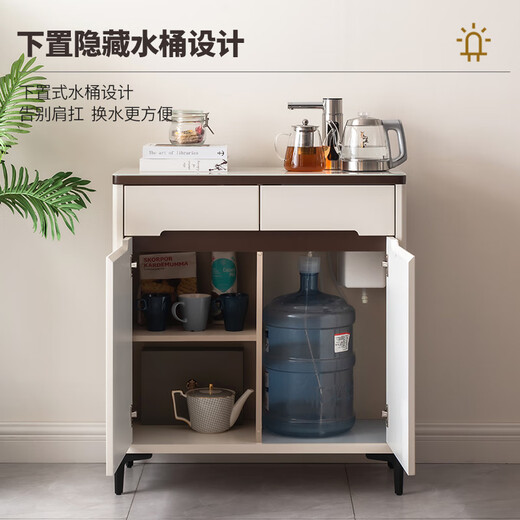 Shaozheng Tea Bar Schrank integrierter Schrank leichte Luxus -Teebarmaschine Haus Vollautomatisch intelligentes Aufbewahrungsschrank integriertes Wohnzimmer Wasserspender Kühlung Isolierung Heizung 897 Sprachmodell Eis warm warm warm warm warm warm warm warm warm warm warm warm warm warm warm warm warm warm