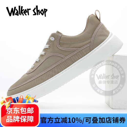 Walker Shop帆布鞋男2025年夏季透气男鞋一脚蹬懒人软底休闲鞋男增高板鞋子男 黑色 40 【皮鞋码】