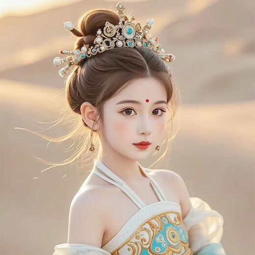 XPEL children's makeup face stickers, stage makeup, performance face diamond stickers, sequins, rhinestones, sparkling diamonds, red dot forehead stickers 1 piece