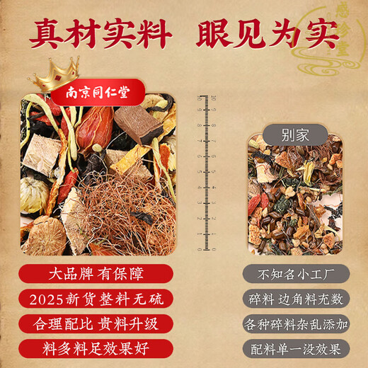 Beijing Tongrentang Qingqianliu Scarleta Holilla Holilla Hipotensión Té Asistido en disminuir la presión arterial Mayor Presión arterial Especial tres té alto que baja la glucosa en sangre y té de presión lipídica [Compre 2 Obtenga 1 inútil para regresar] Paquete de experiencia