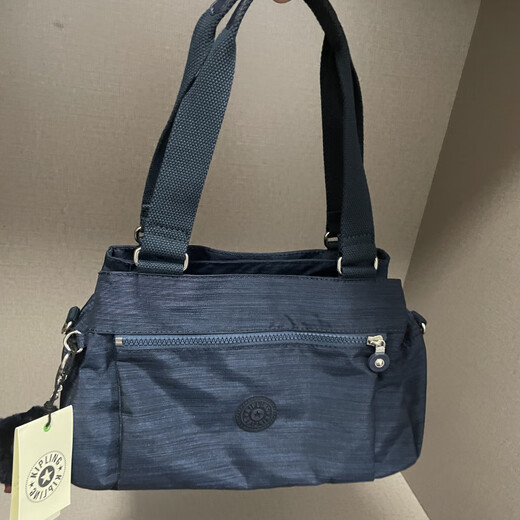 
Kipling (Kipling) Kepling women's bag crossbody bag shoulder bag handbag casual versatile monkey bag K15257 linen dark blue