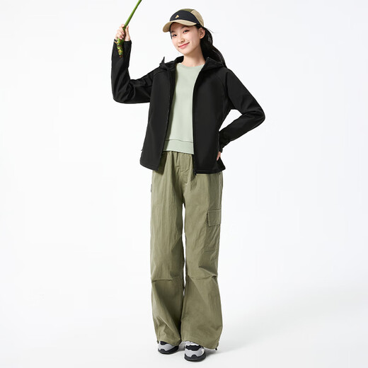 361 coat women's autumn and winter new three-proof plus velvet sports casual assault jacket style clothes 662544603-4