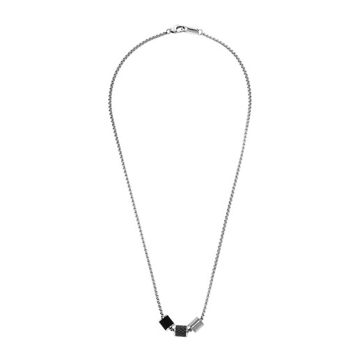 EMPORIO ARMANI Armani men's necklace Yi Yang Qianxi same style beaded necklace birthday gift for boyfriend EGS2383020