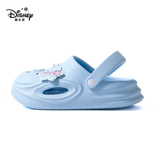 迪士尼（Disney）儿童拖鞋男女童宝宝凉鞋夏季防滑透气小孩洞洞鞋软底踩屎感沙滩鞋