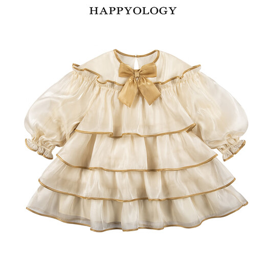 Happyology British Children's's NOUVEAU AUTOMNE ET JUPT CONTRASTIONNEUR D'HIVER POUR LES GABLES GABLE GALES ROBE ROBLE ORANGE ROSE 110 (112 cm)