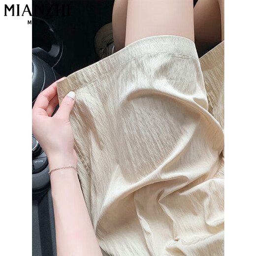 Cotton Summer Ice Seide Yamamoto-Shorts für Frauen 2025 Neue kleine hohe Taille dünne losen Sport 5-Crop-Hosen 1486 hellpurpur [hohe Qualität 14,5] L 110-120jin [Jin entspricht 0,5 kg]