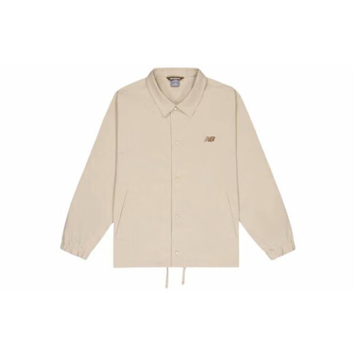 Neue Balance Feste Farbverlust -Sport -Casual -Jacke für Männer und Frauen Khaki Khaki s
