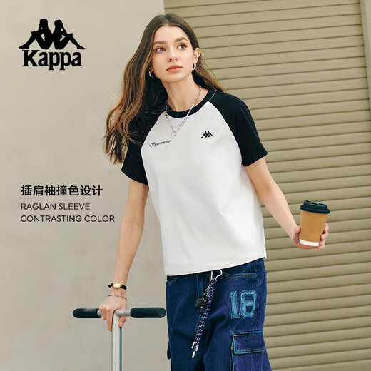 
Kappa (Kappa) back-to-back summer 2025 new sports short-sleeved women's cool t-shirt sports running top K0F42TD23D