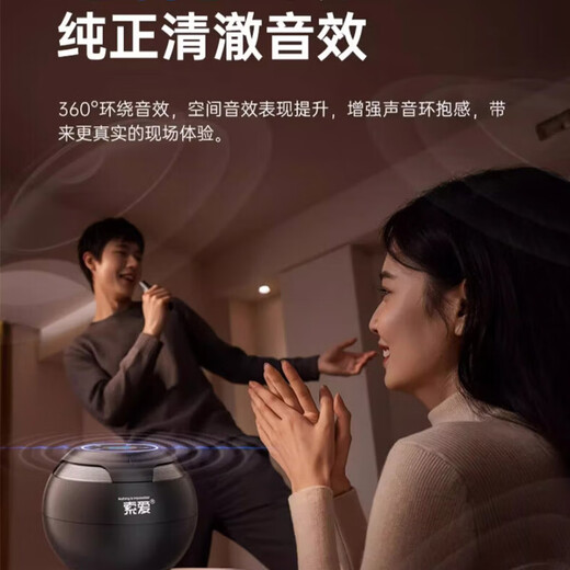 索爱（soaiy）S35Plus小度智能蓝牙音箱AI语音控制音响家用车载迷你电脑便携式收款儿童早教老人家用陪伴礼物