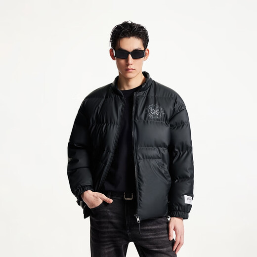 Jack Jones (Jack/Jones) Herrenkleidung Herbst und Winter Short Down Jacke Herrenmantelsammlung 224412100 Black M 175