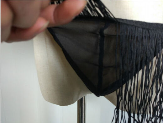 Sexy underwear for men, special flirting underwear for men, men's thong, sexy tassel T pants cover, black