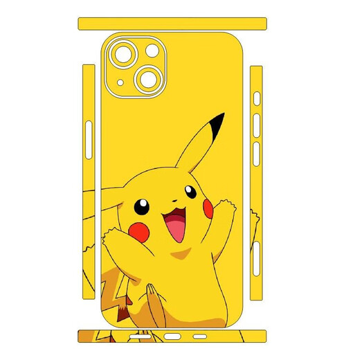 Applicable to iPhone13Mini mobile phone back case back film Apple 12Promax cartoon full body sticker customized color film 14117 iPhone 12 Mini