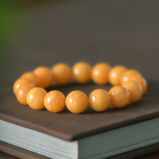 ADRIUS luxury high-end return demon flower old beeswax bracelet Russian material bracelet 8/10/12mm full honey bracelet 12mm