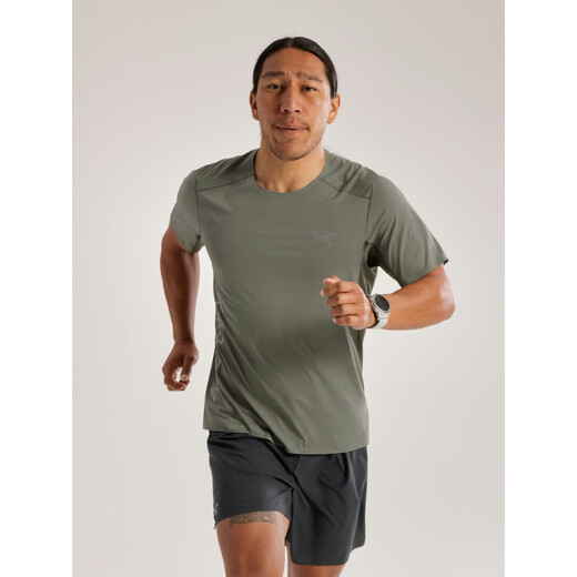 Archaeopteryx Kanadische Arc'teryx Archaeopteryx Herren Kurzarm T-Shirt Norvan Soft Feuchtigkeitsdichtes Downword-Muster Kurzarm_verve_x9720 S