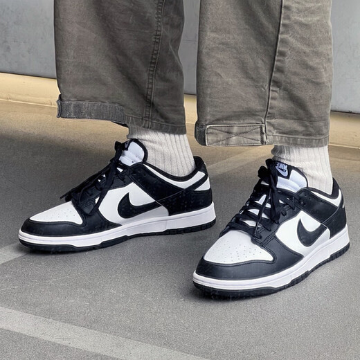 耐克（NIKE）男鞋女鞋 情侣运动鞋经典黑白熊猫DUNK防滑耐磨休闲板鞋 DD1391-100 40