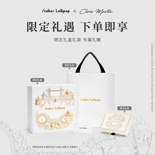 Amber Lollipop Light Luxury Jewelry Necklace Women's Double Layer Pendant Necklace Anniversary Birthday Gift for Girlfriend and Wife