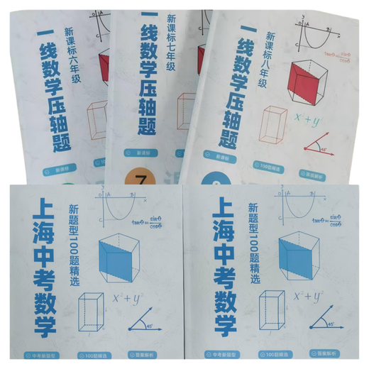 
Selection of 100 new questions for the first-line math questions for the new junior high school entrance examination in Shanghai New Curriculum Standard Junior High School Mathematics First-line math questions for the new Curriculum Standard Junior High School Mathematics Final Math Questions for the sixth grade New Curriculum Standard One Book