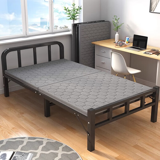Lit pliant pour la maison de déjeuner ménagez à un lit simple armotage de bureau de bureau de bureau de bureau de maisons de location de lit de location de lit de location de li lit de 70 cm de large support d'écurie de largeur