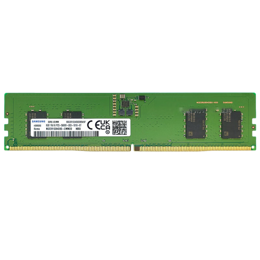 Samsung (SAMSUNG) ddr5 desktop memory module 5600 supports dual-channel fifth-generation desktop memory 4800 and is compatible with Lenovo Xiaomi Asus Huawei Dell HP original computer memory module Samsung DDR5 desktop memory module 16G (8G*2) 5600