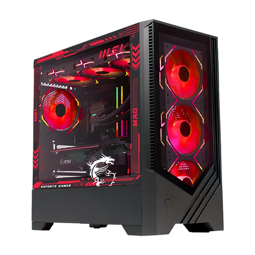 MSI 15th generation Ultra7 265KF desktop assembly computer host RTX5070/5060Ti 16G Magic Dragon 32G light bar game high-end independent display Delta game machine U5 230F+RTX4070 50 Ultra single host