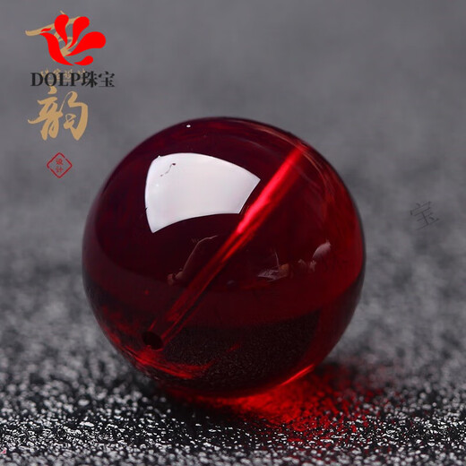 DOLP natural 7A water purified blood amber loose beads single bead raw stone amber beeswax bracelet Buddha beads multi-bead bracelet diy accessories 7a grade carefully selected 6mm/single