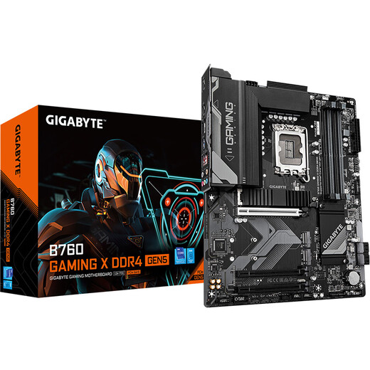 Gigabyte B760 Gaming X D4 Gen5 La placa base es CPU 14600kf 13700kf 12600kf Intel B760 LGA 1700