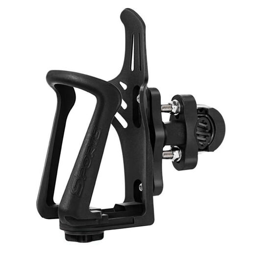 Litian Universal Motorcycle Water Bottle Cage Adjustable No-Punch Mountaineering Bicycle Water Bottle Cage Electric Vehicle Water Cup Holder Bicycle Water Bottle Cage Simple White Adjustable