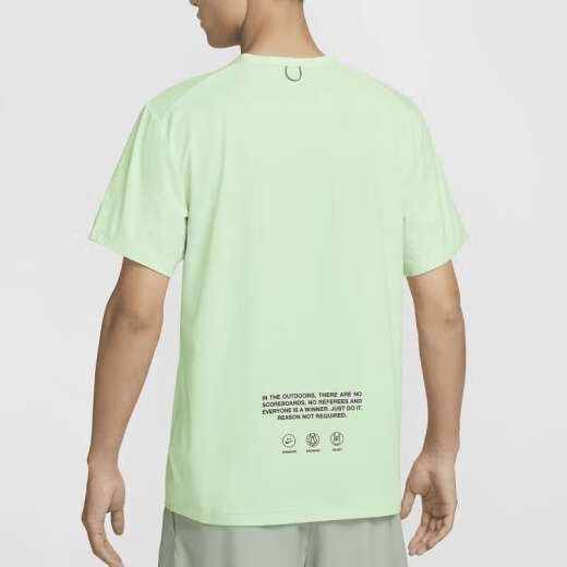 耐克（NIKE）男装 字母印花舒适休闲百搭速干运动圆领短袖T恤HF6169-376 HF6169-376 2XL