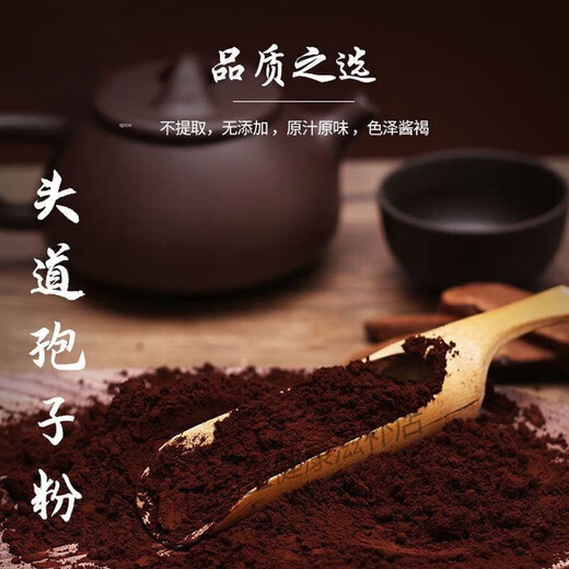 北京同仁堂原料灵芝孢子粉头道破壁灵芝粉孢子粉正宗孢子油500克100克 灵芝孢子粉【100克】袋装