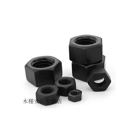 XMSJ810反牙螺母高强度镀锌发黑左旋左牙反丝反扣细牙反牙螺帽工 GB6172薄螺母标准牙反牙
