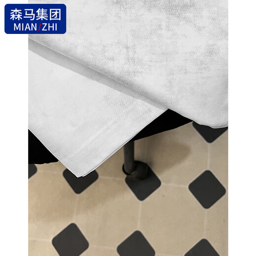 Cotton to American style tie-dye pure cotton short-sleeved T-shirt for men's summer new fashion brand casual loose half-sleeved high street bottoming shirt T-shirt white (ZZ03 black letter) L 115-130Jin Jin equals 0.5 kg