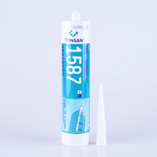 Kesaixin 1587 Scellant Tianshan TS1596 1592 1598 Résistation de l'huile moteur Haute température résistante en silicone Rubber 310 ml